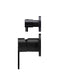 Meir Round Diverter Mixer Paddle Handle - Matte Black