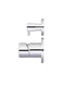 Meir Round Diverter Mixer Pinless Handle - Polished Chrome