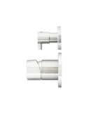 Meir Round Diverter Mixer Pinless Handle - PVD Brushed Nickel