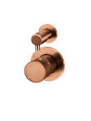 Meir Round Diverter Mixer Pinless Handle Trim Kit  - Lustre Bronze