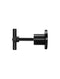 Meir Round Cross Handle Jumper Valve Wall Top Assemblies - Matte Black
