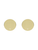 Meir Circular Wall Top Assemblies - Tiger Bronze PVD