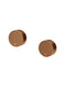 Meir Circular Wall Taps - Lustre Bronze