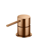 Meir Round Deck Mounted Mixer - Lustre Bronze