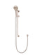 Meir Round Three Function Hand Shower on Rail Column - Champagne