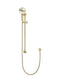 Meir Round Three Function Hand Shower on Rail Column - Tiger Bronze PVD