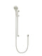 Meir Round Three Function Hand Shower on Rail Column - Brushed Nickel PVD