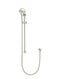 Meir Round Three Function Hand Shower on Rail Column - Brushed Nickel PVD