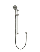 Meir Round Three Function Hand Shower on Rail Column - Shadow Gunmetal