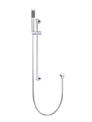 Meir Round Hand Shower on Rail Column - Polished Chrome