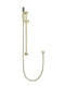 Meir Round Hand Shower on Rail Column - Tiger Bronze PVD