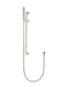 Meir Round Hand Shower on Rail Column - Brushed Nickel PVD