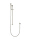 Meir Round Hand Shower on Rail Column - Brushed Nickel PVD