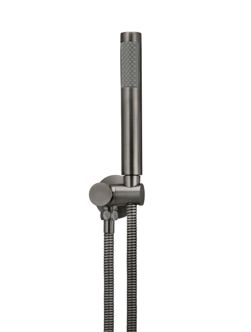 Meir Round Shower on Bracket - Shadow Gunmetal