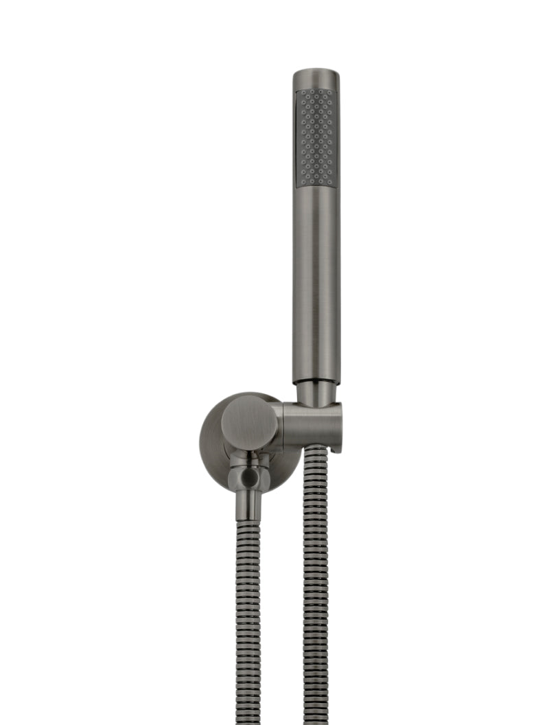 Meir Round Shower on Bracket - Shadow Gunmetal