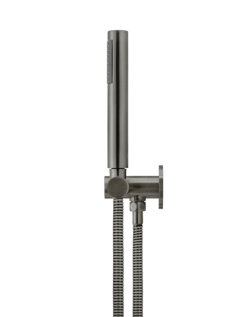 Meir Round Shower on Bracket - Shadow Gunmetal