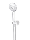 Meir Round Three Function Hand Shower on Fixed Bracket - Polished Chrome