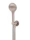 Meir Round Three Function Hand Shower on Fixed Bracket - Champagne