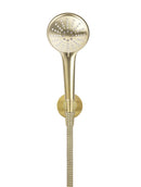 Meir Round Three Function Hand Shower on Fixed Bracket - PVD Tiger Bronze