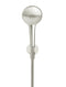 Meir Round Three Function Hand Shower on Fixed Bracket - PVD Brushed Nickel