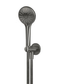Meir Round Three Function Hand Shower on Fixed Bracket - Shadow Gunmetal