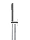 Round Hand Shower on Fixed Bracket - Chrome