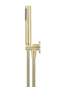 Round Hand Shower on Fixed Bracket - PVD Tiger Bronze