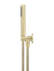 Round Hand Shower on Fixed Bracket - PVD Tiger Bronze