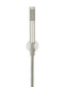 Round Hand Shower on Fixed Bracket - PVD Brushed Nickel
