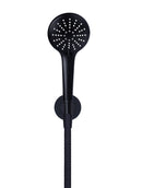 Meir Round Three Function Hand Shower on Fixed Bracket - Matte Black