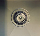 Meir Lavello Kitchen Sink - Single Bowl 450 x 450 - Brushed Nickel