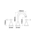 Bastow Georgian Basin Top Assemblies Pair