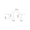 Bastow Federation Basin Set 115mm Outlet Fixed and Swivel