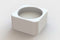 Novelli Attivo - BPO2869A Poly-Resin Soap Dish White