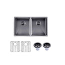 Novelli Double Kitchen Sink 770mm - Gun Metal