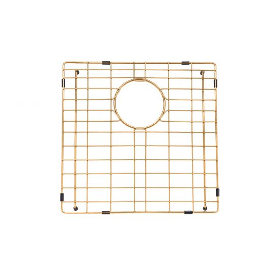 Novelli Single Sink 440mm - Brushed Gold