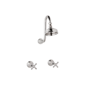 Bastow Georgian Fixed Gooseneck Shower Set