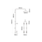 Bastow Georgian Exposed Bath/Shower Set 200mm Rose