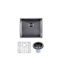 Novelli Single Sink 510mm - Gun Metal