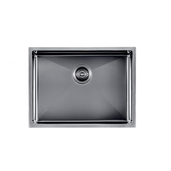 Novelli Single Sink 600mm - Gun Metal