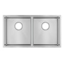 Novelli Double Kitchen Sink 820mm - Stainless Steel