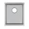Novelli Single Kitchen Sink 390mm - Stainless Steel