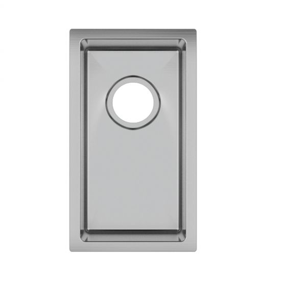 Novelli Single Kitchen Sink 250mm - Stainless Steel