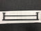Novelli Attivo Double Towel Rail Matte Black