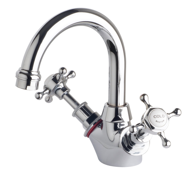 Bastow Victorian Sink Twinner Set Swivel Outlet 175mm X 19mm